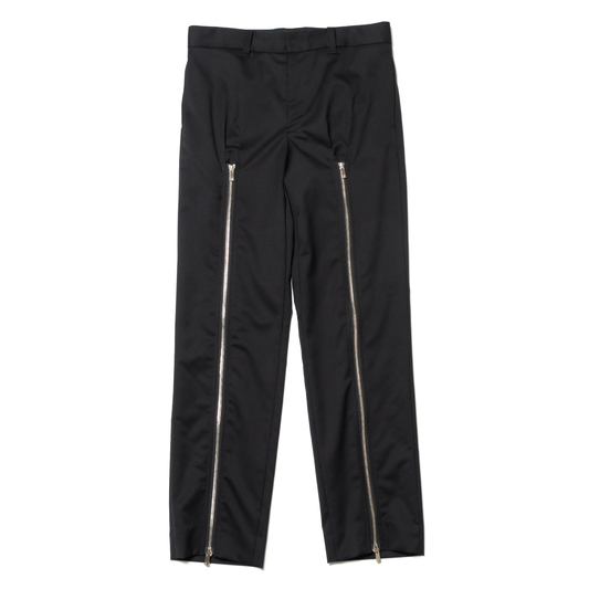 Classic zip trousers クラシック ジップ トラウザーズ